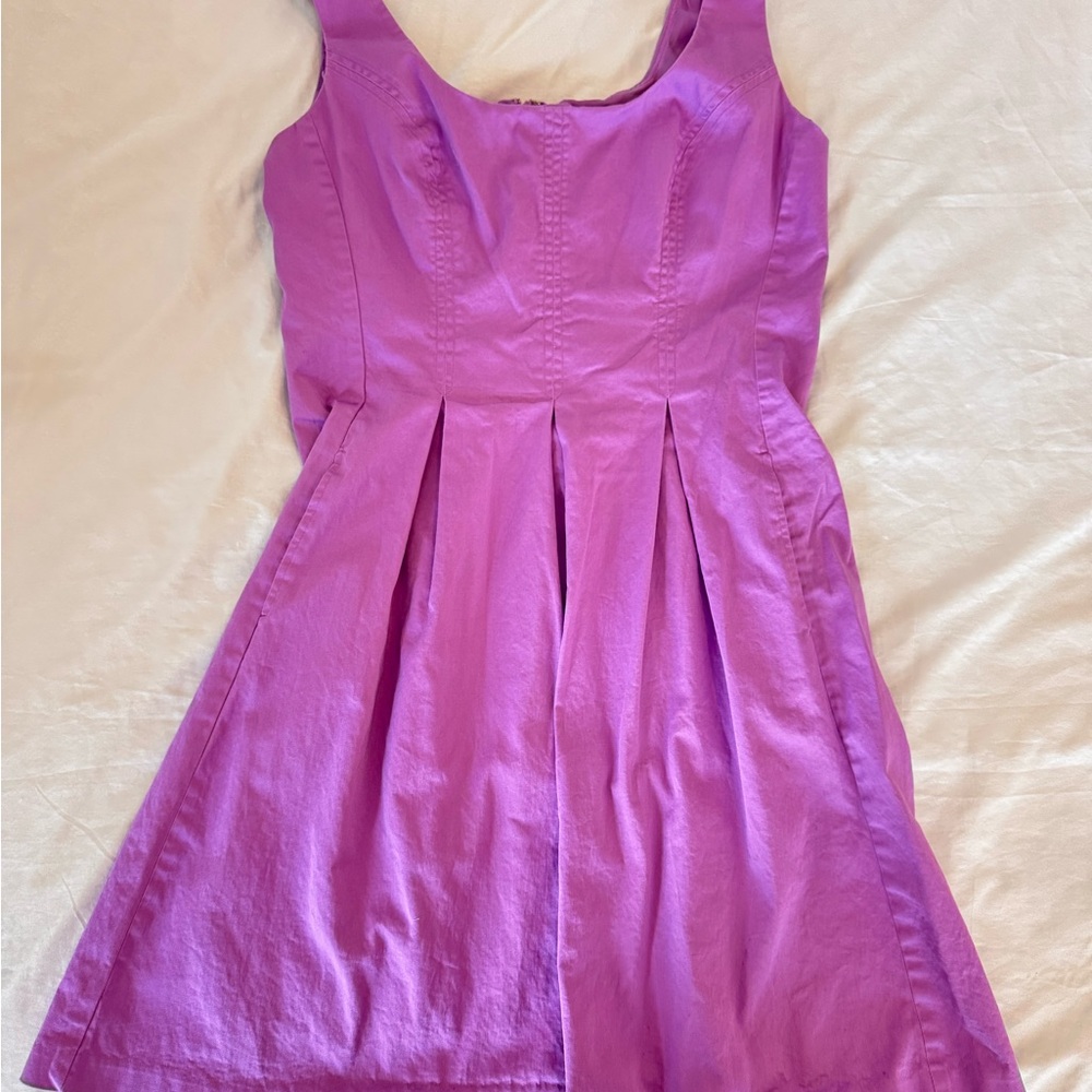 Nine West Lilac Princess Dress | Fit & Flare Elegance (L) SOLD❌ - Picture 3 of 7